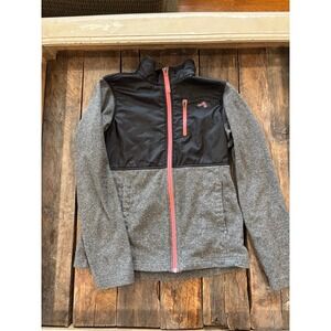 The north face fleece girls zip up‎ hoodie hooded sweatshirt